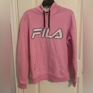 Fila Pink Hoodie Sweatshirt